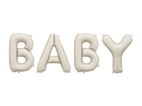 Foliopallo Baby, beige, 140 x 43 cm