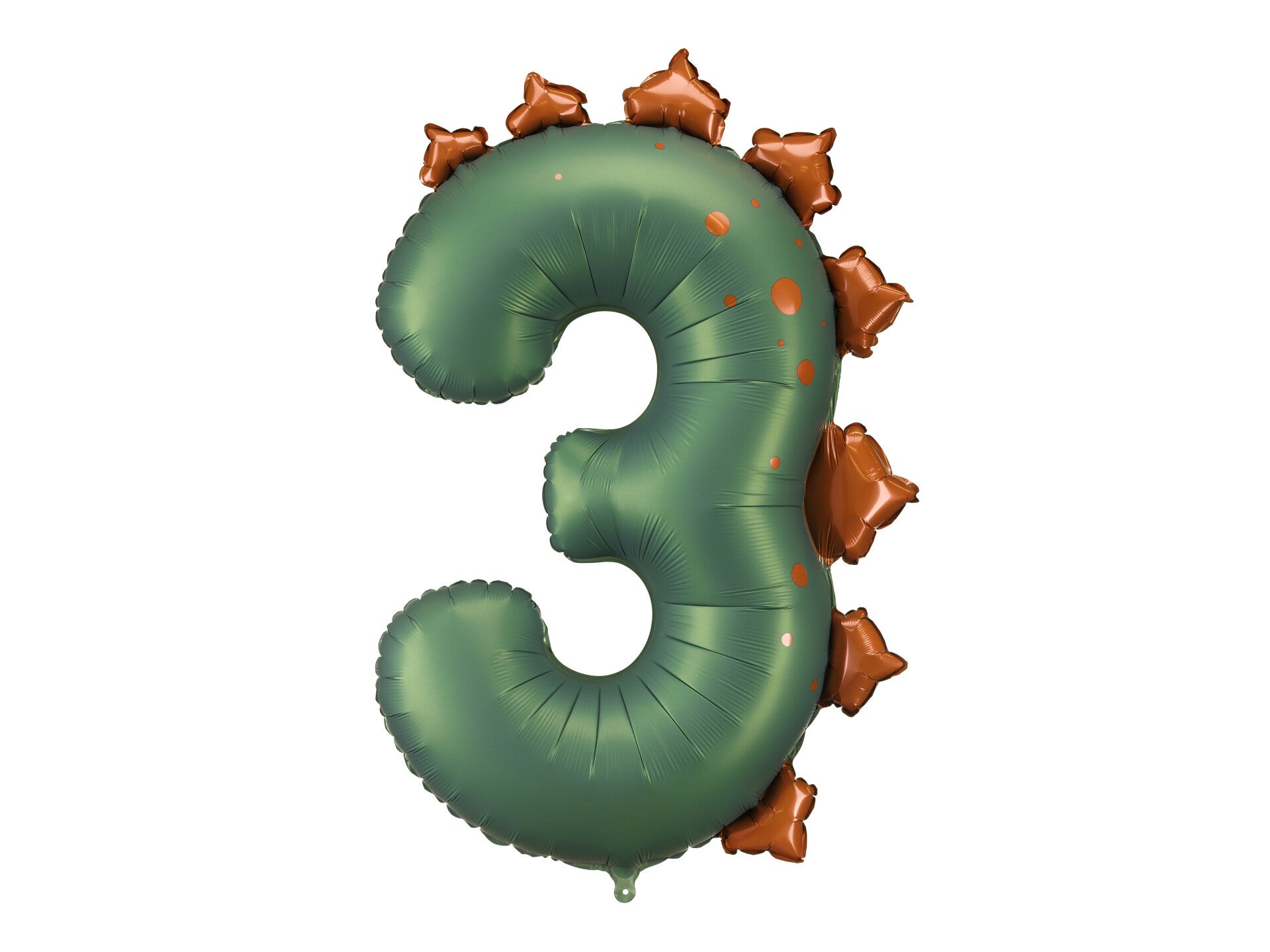 Foliopallo Numero 3 Dino, 92 cm, tummanvihreä