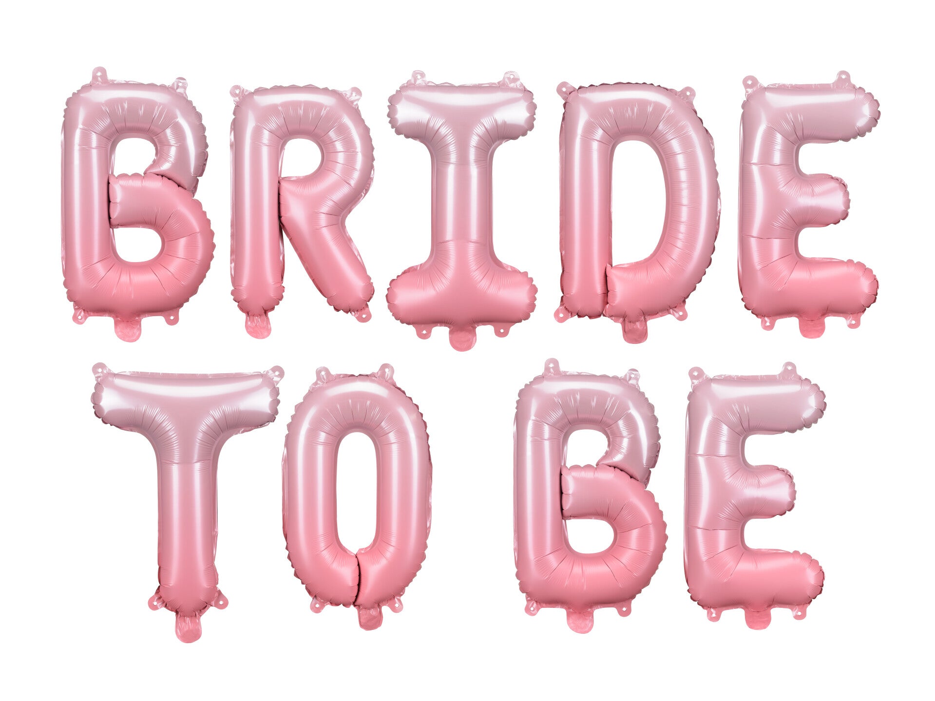 Foliopallo Bride to Be, vaaleanpunainen, 340 x 35 cm
