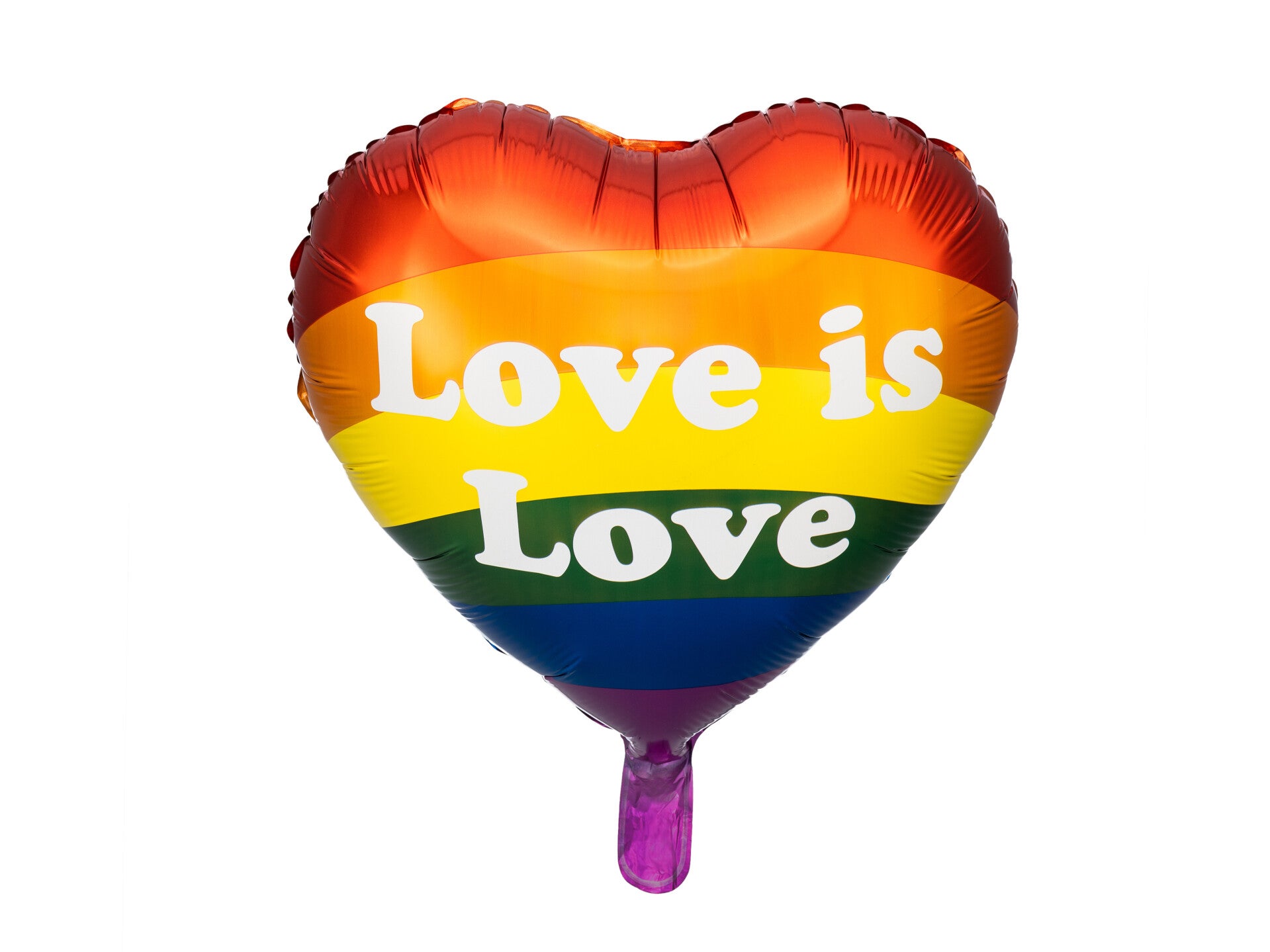 Foliopallo Love is Love, 35 cm, värilajitelma