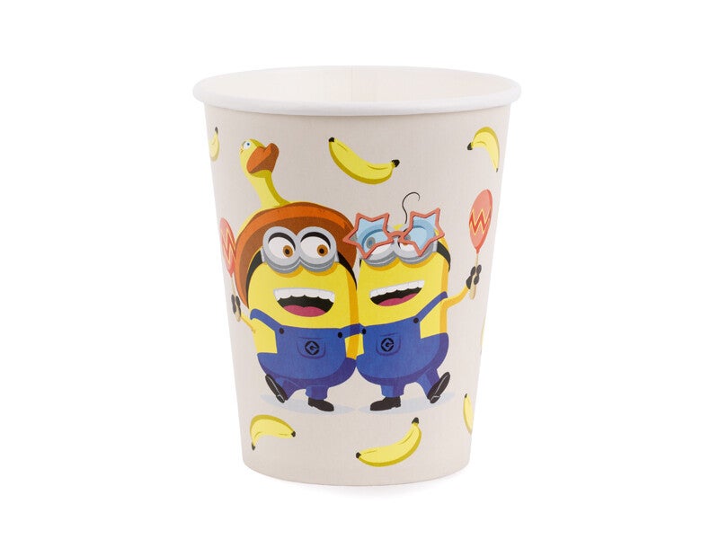 Paperimukit Minions – Beige, 250 ml, 6 kpl