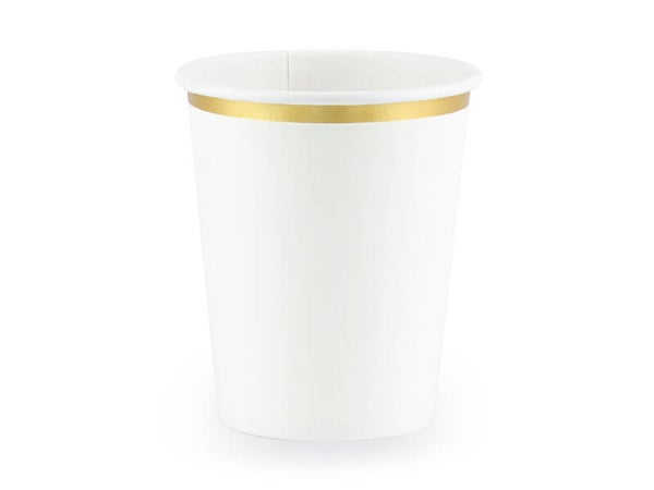 Paperimukit, valkoinen, 260 ml