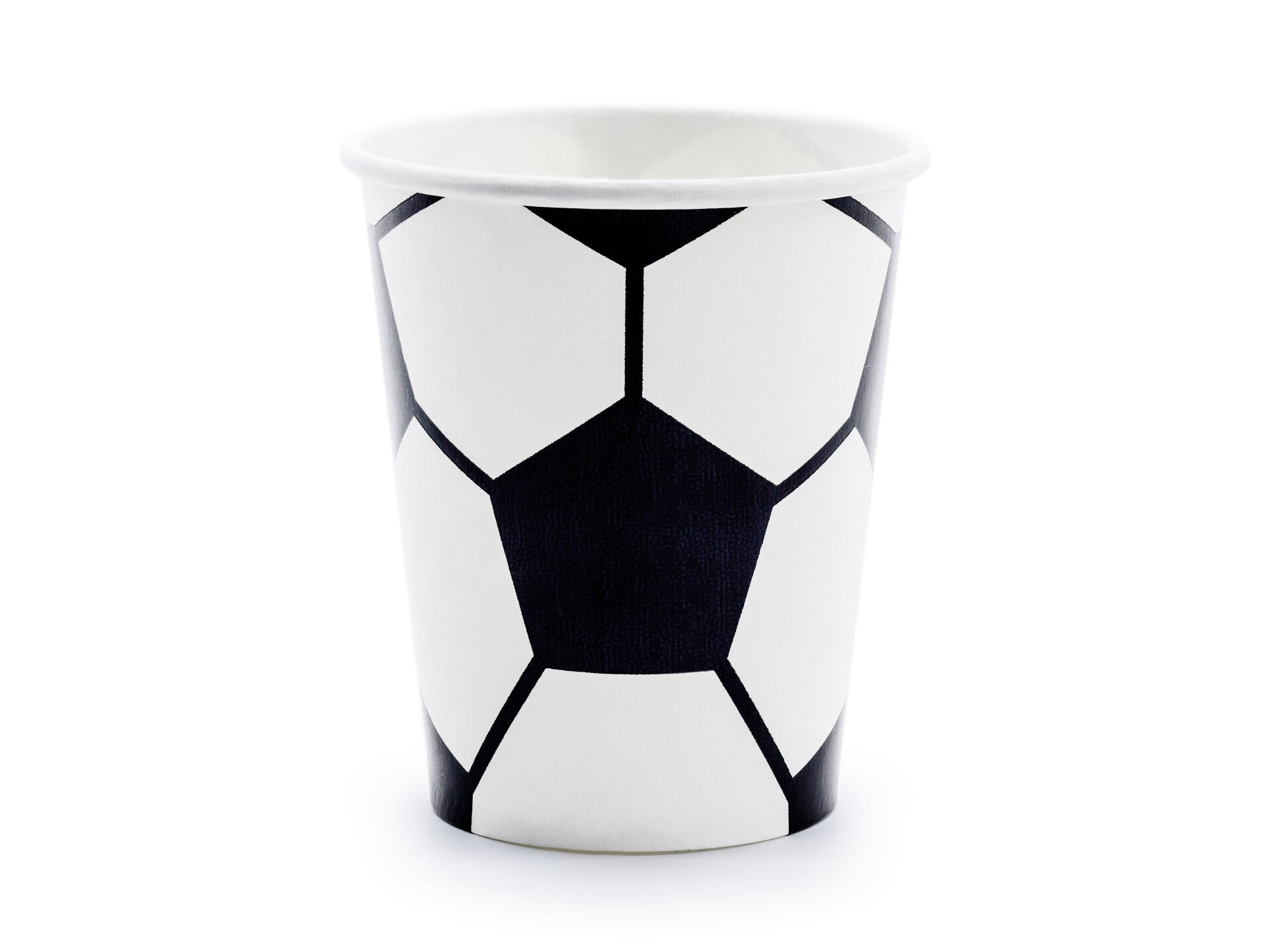Pahvimukit Football, 260 ml, värilajitelma