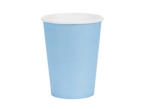 Paperimukit – Vaaleansininen, 250 ml, 6 kpl