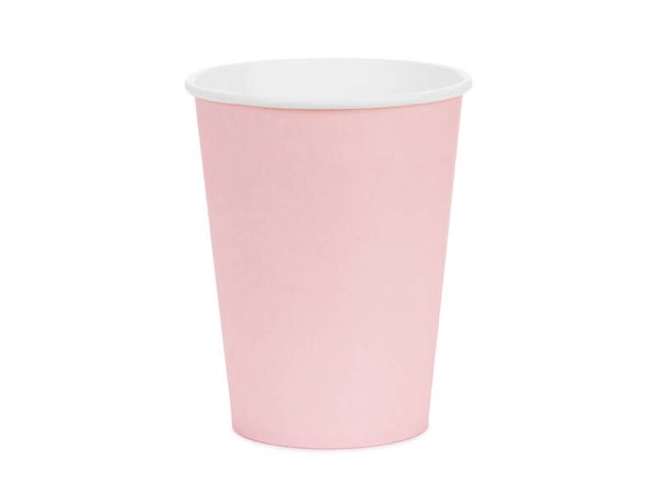 Paperimukit – Vaaleanpunainen, 250 ml, 6 kpl