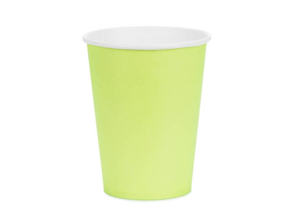 Paperimukit – Vaaleanvihreä, 250 ml, 6 kpl