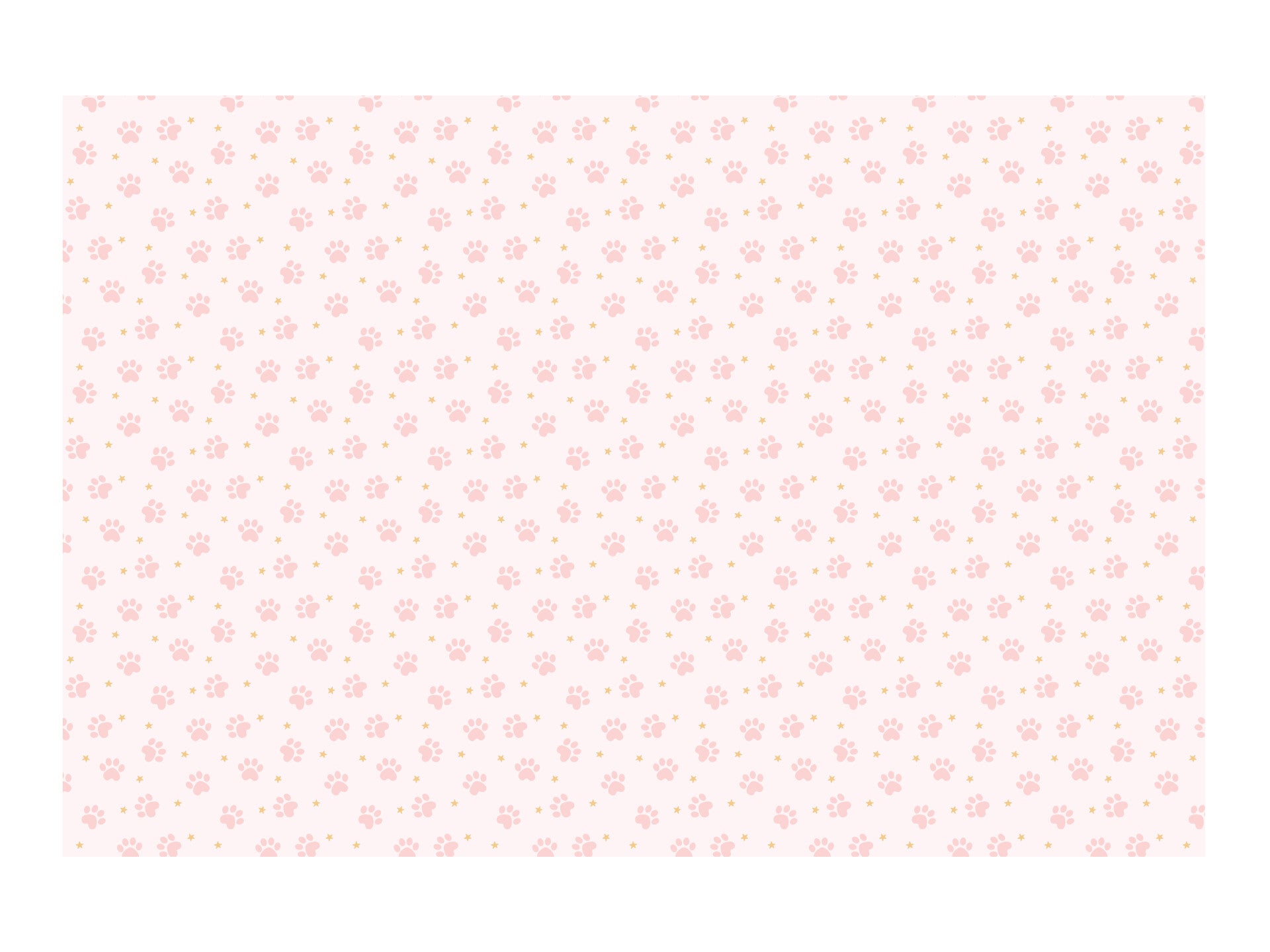 Paperinen pöytäliina Paws, värilajitelma, 180 x 120 cm