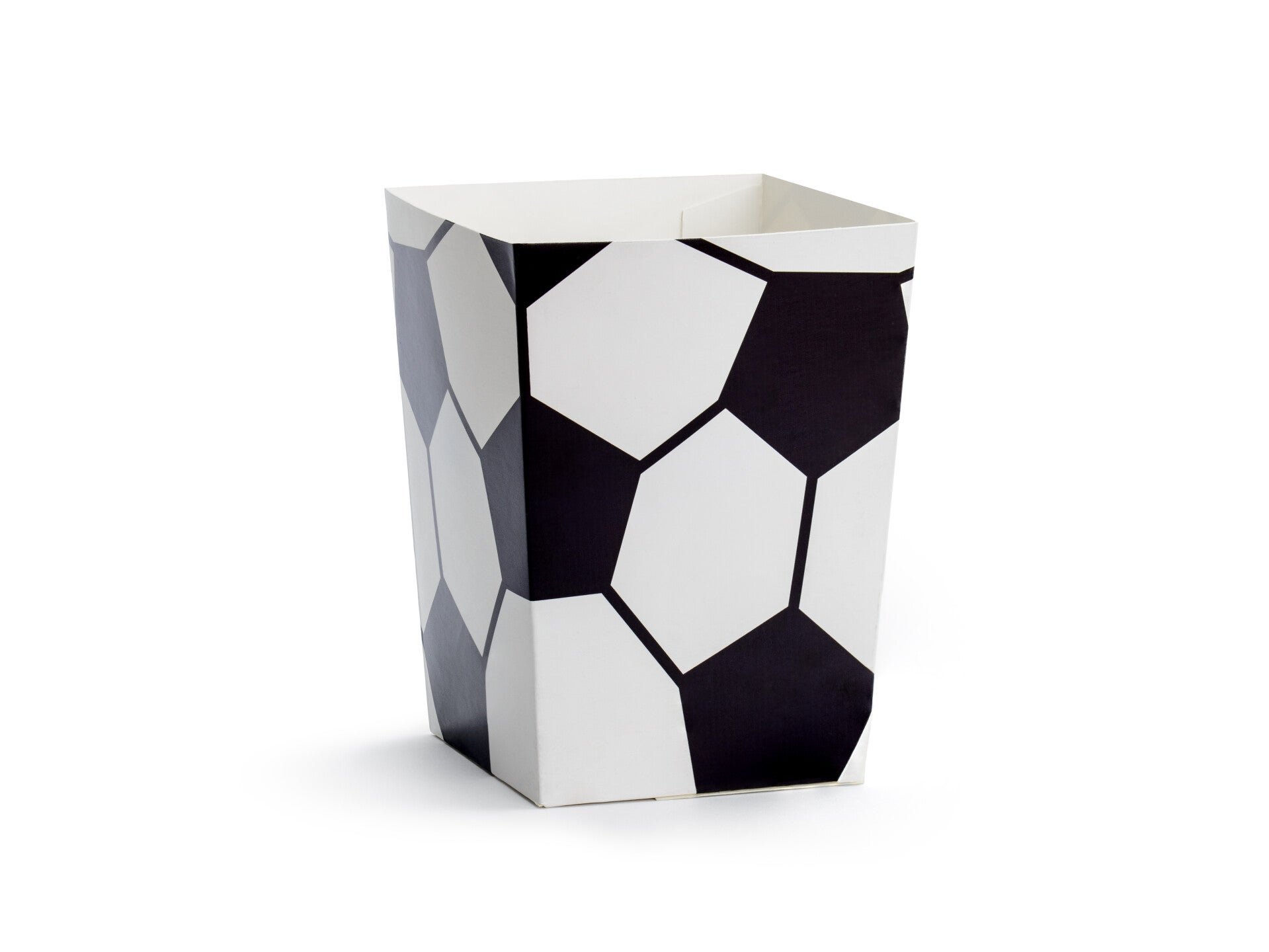 Popcorn-rasiat Football, 7 x 7 x 12 cm, värilajitelma