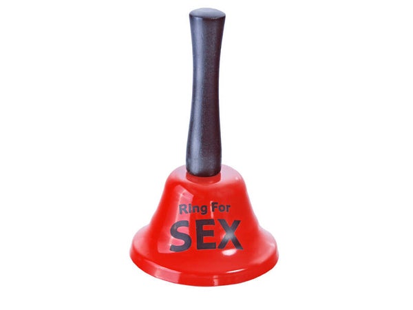 Soittokello Ring For Sex – Punainen