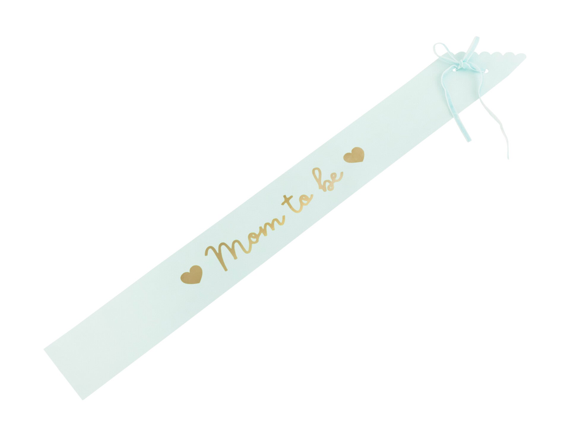 Olkanauha Mom to Be, vaalea tiffanynsininen, 75 cm
