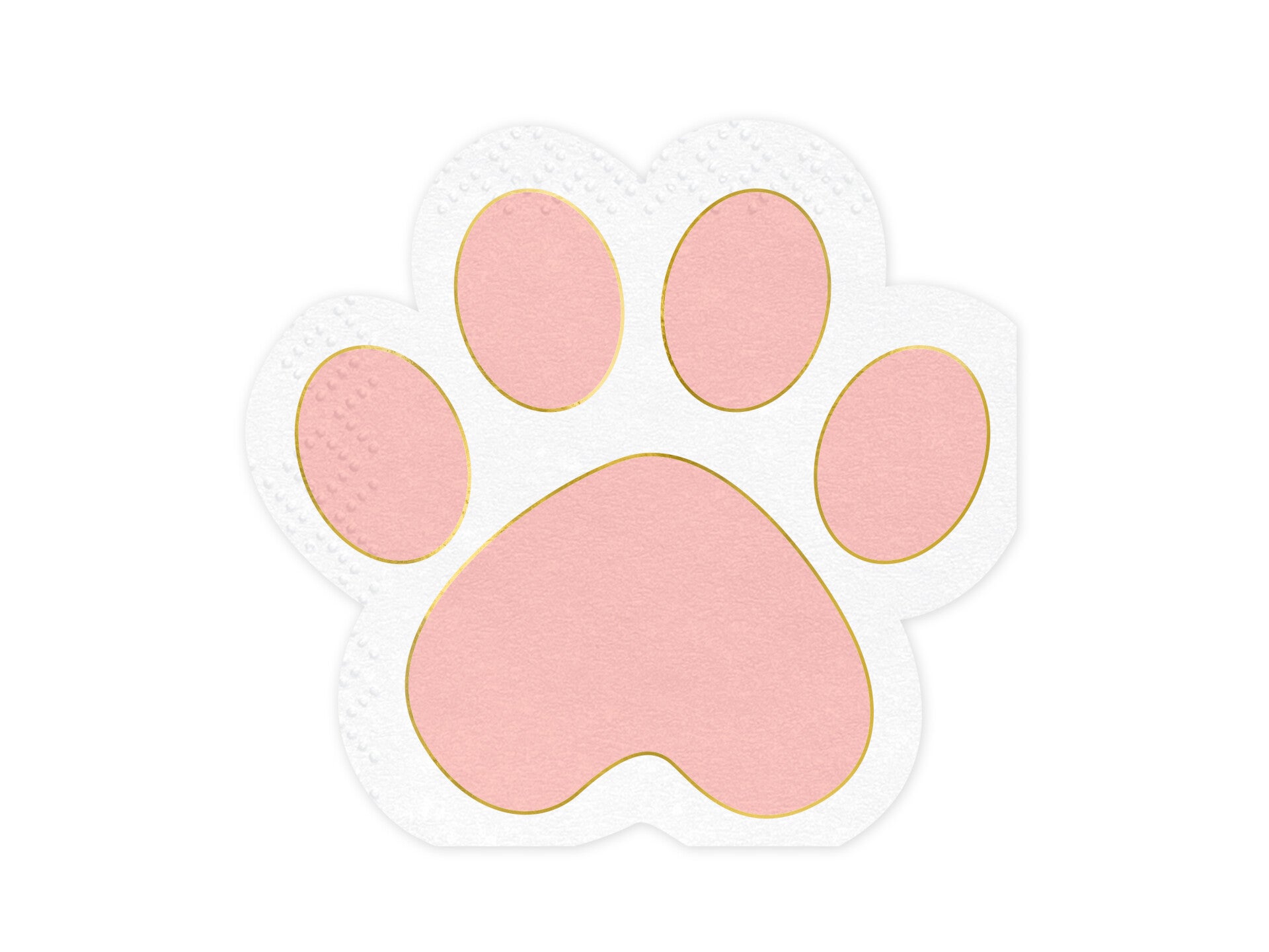 Lautasliinat Kitty Paws, värilajitelma, 15,5 x 14,5 cm
