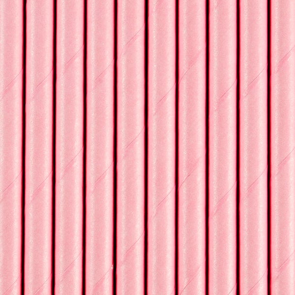 Paperipillit vaaleanpunainen 19,5 cm, 10 kpl