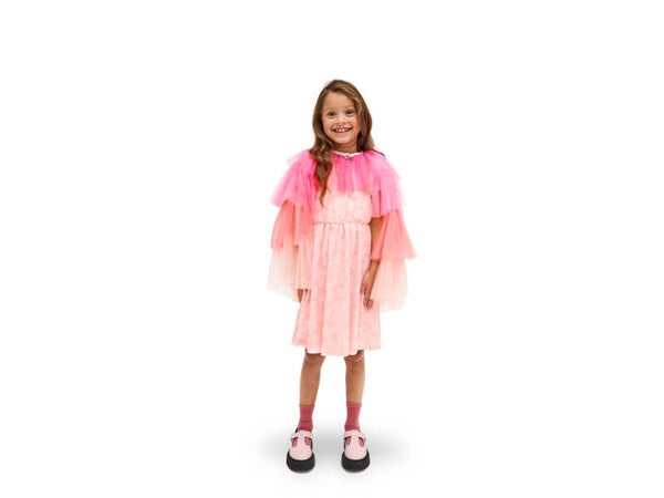 Keijun viitta, pinkki ombre, one size