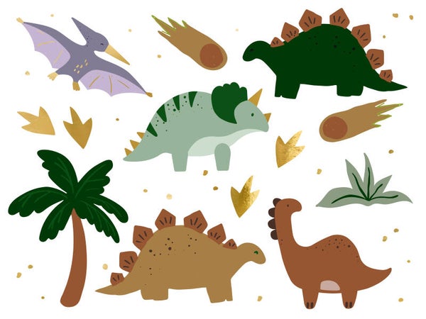 Väliaikaiset tatuoinnit – Dinosaurukset, 13 kpl