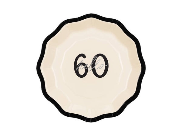 Paperilautaset Hello 60, 18 cm