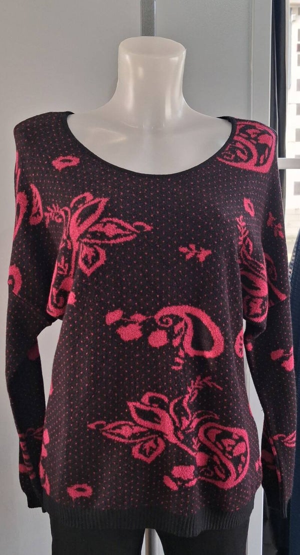 PLH0082 Pull  manches longues femme Breal L