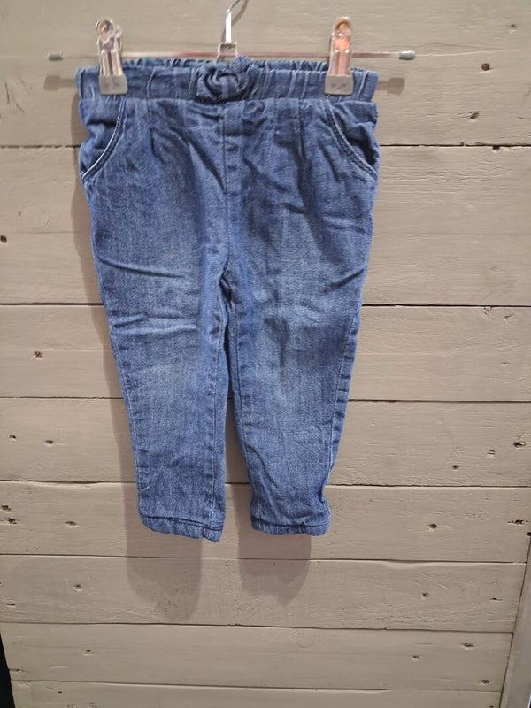 PAF0016 Jean fille Mes petits cailloux 18 mois