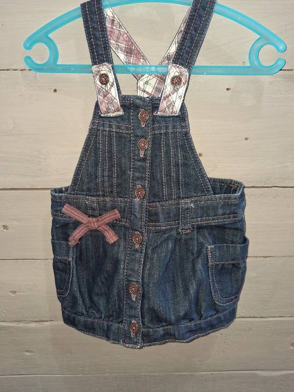 ROF0016 Robe salopette jean Tape à l’œil 12 mois