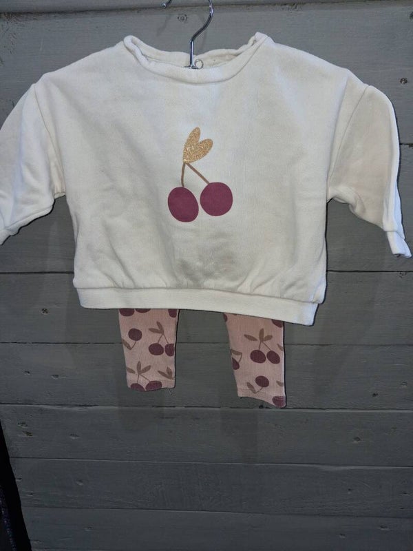 ROF0018 Ensemble fille Kiabi 9 mois