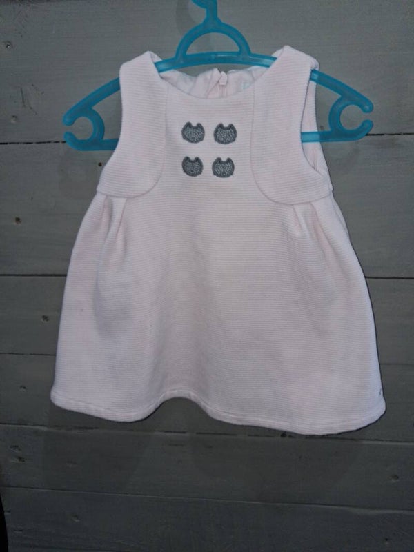 ROF0014 Robe rose Obaïbi 9 mois