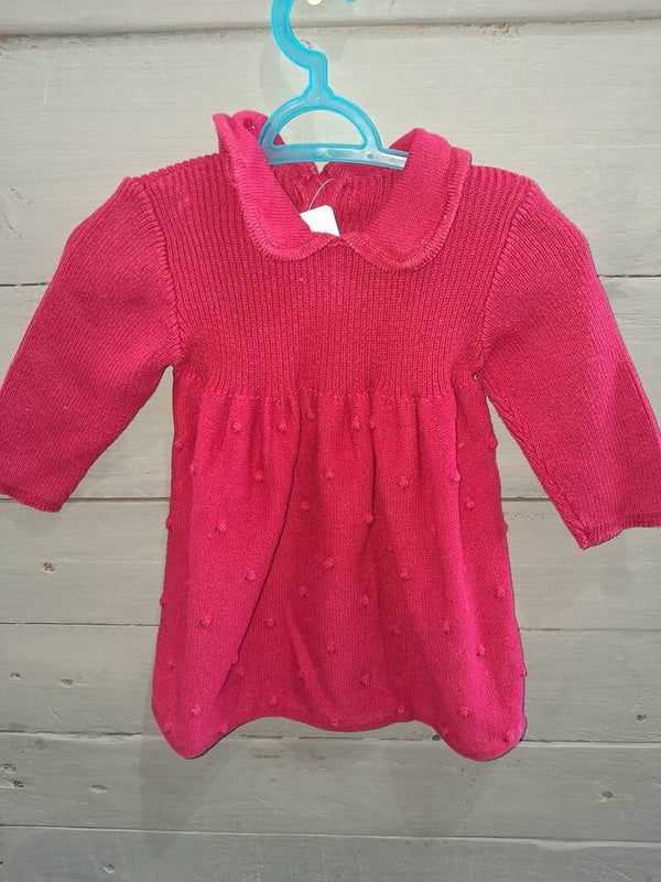 ROF0013 Robe laine George 3-6 mois