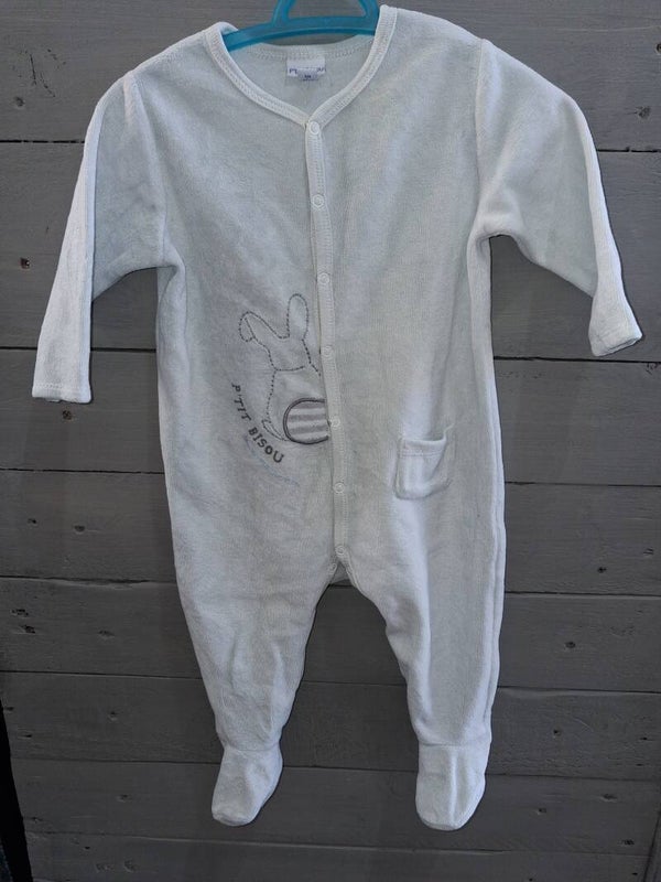 PY0001 Pyjama garçon P’tit bisou 6 mois