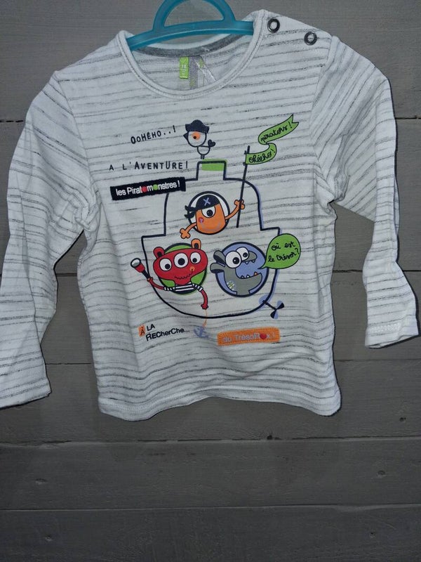 TSE0002 T-shirt garçon Orchestra 18 mois