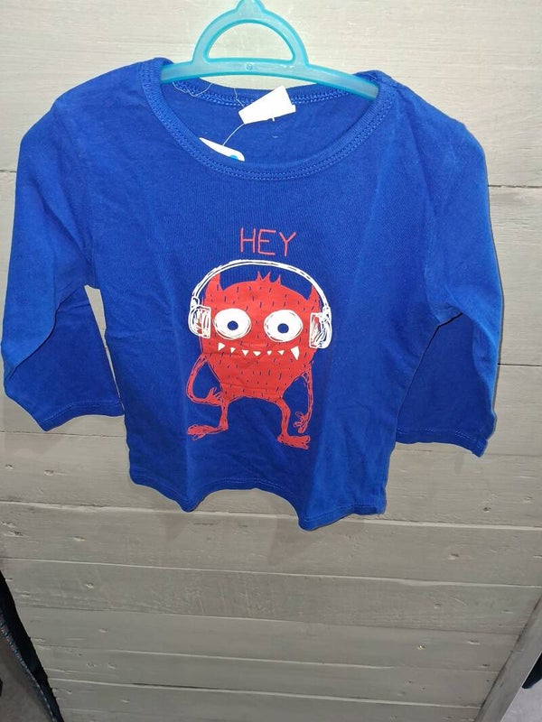 TSE0005 T-shirt manches longues garçon Kiabi 18 mois