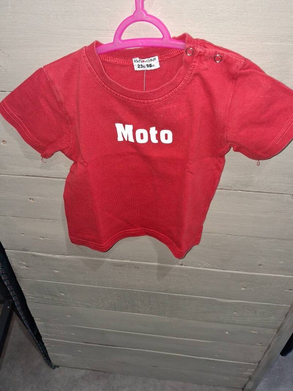 TSE0040 T-shirt garçon Barbouillage 23 mois