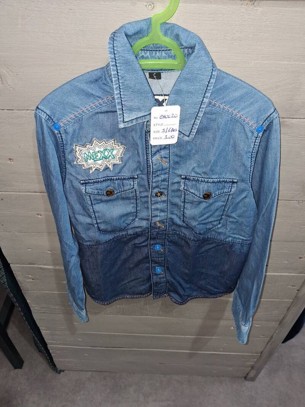 CHE0020 Chemise jean garçon Mexx 5-6 ans