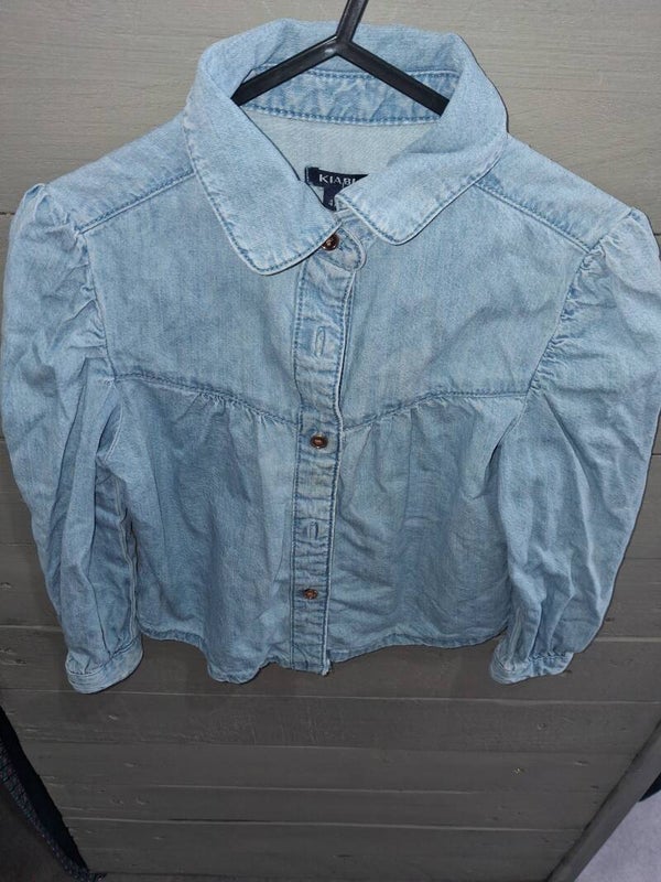 PCF0002 Chemise jean fille Kiabi 4 ans