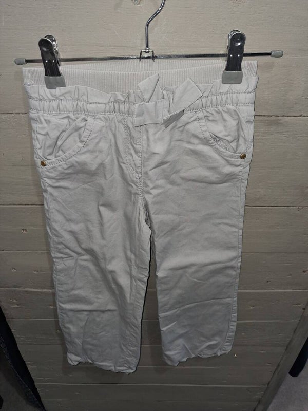 PAF0004 Pantalon toile fille Kidkanaï 4 ans