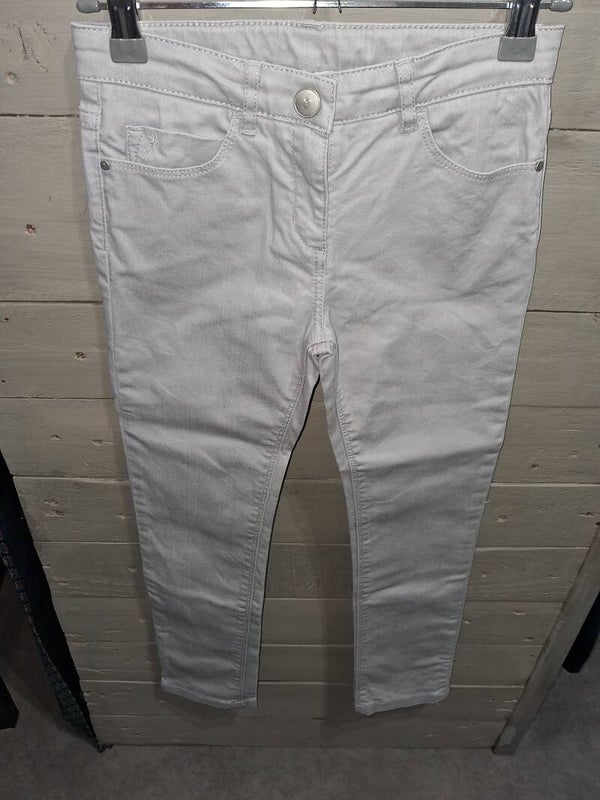 PAF0033 Jean gris fille Jacadi 8 ans