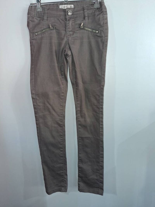 PAF0044 Pantalon skinny toile fille Okaïdi 10 ans