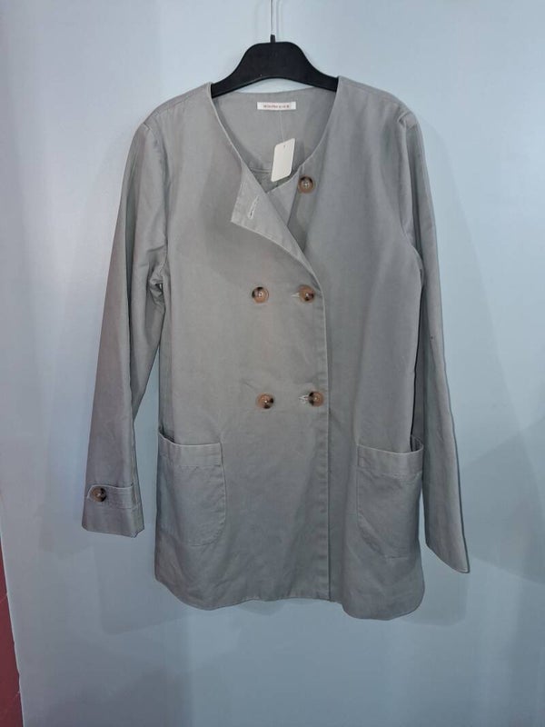 BMF0005 Manteau gris fille Monoprix Kids 12 ans