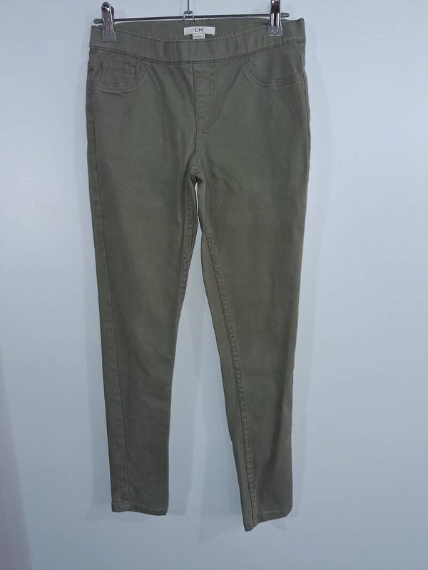 PAF0027 Pantalon toile fille La Halle 12 ans