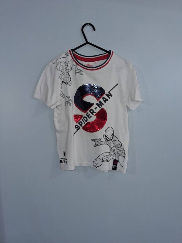 TSE0051 T-shirt manches courtes Spiderman 8 ans
