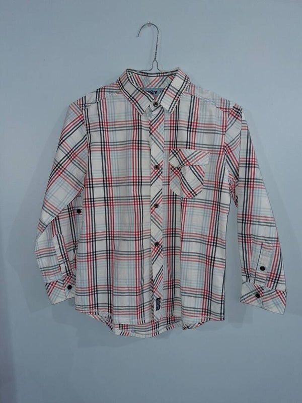 CHE0022 Chemise carreaux garçon NKY 10 ans