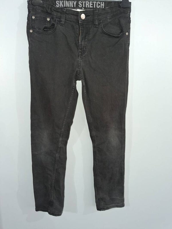 PAE0028 Jean noir skinny stretch garçon H&M 12 ans