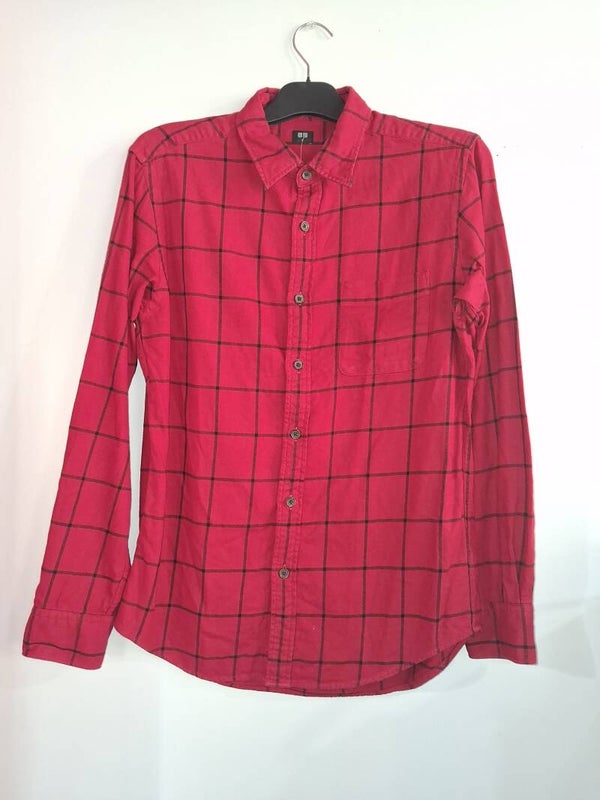 Chemise carreaux Uniqlo M