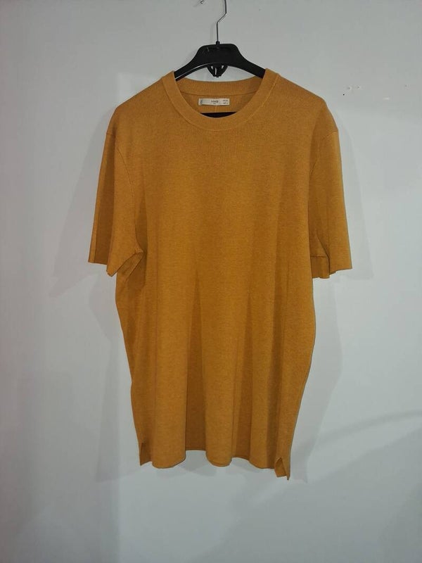 Pull manches courtes femme Mango L