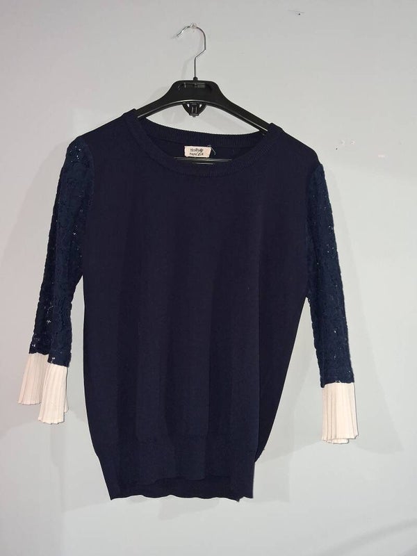 Pull manches dentelle femme Molly bracken