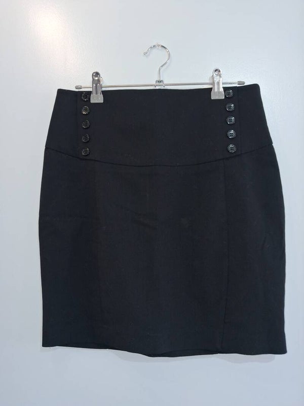 Mini jupe noire Zara M