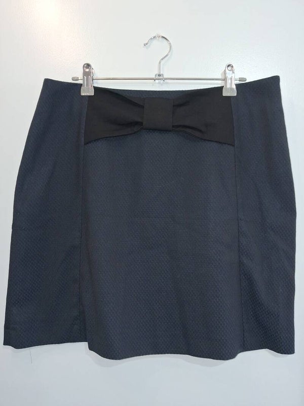 Mini jupe bleue noire H&M L