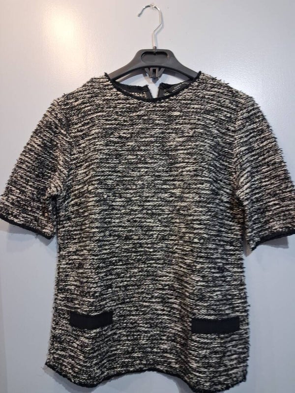 Pull manches courtes Zara XS