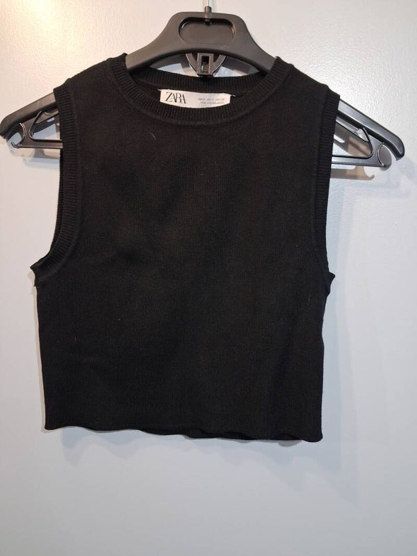 Pull sans manche court Zara M
