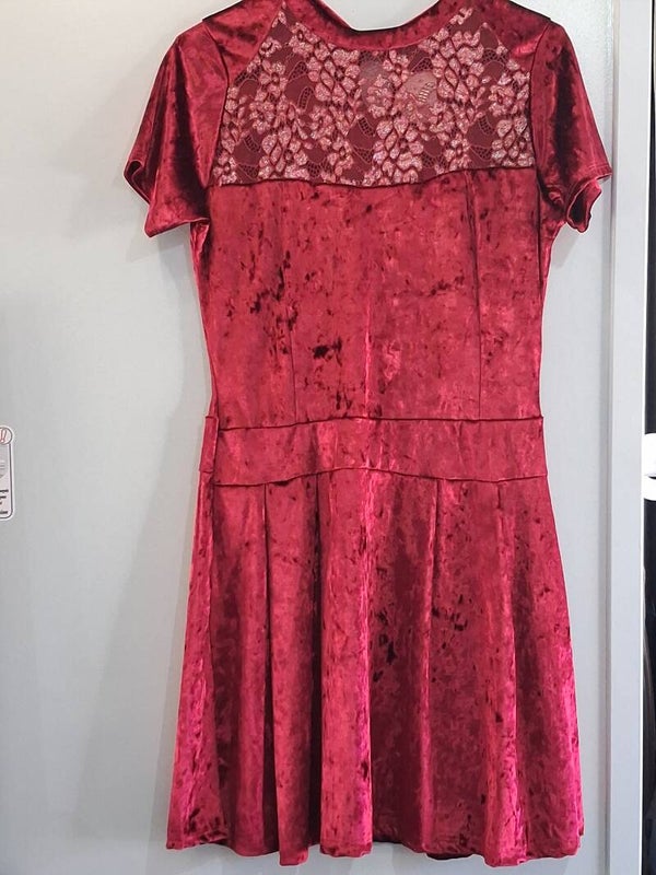 Robe velours femme S