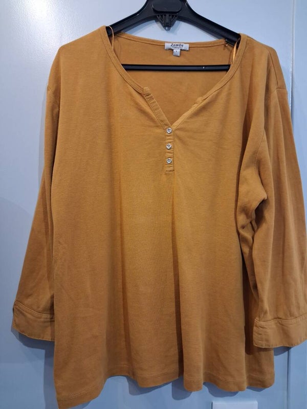 T-shirt manches 3/4 femme Zamba XXL