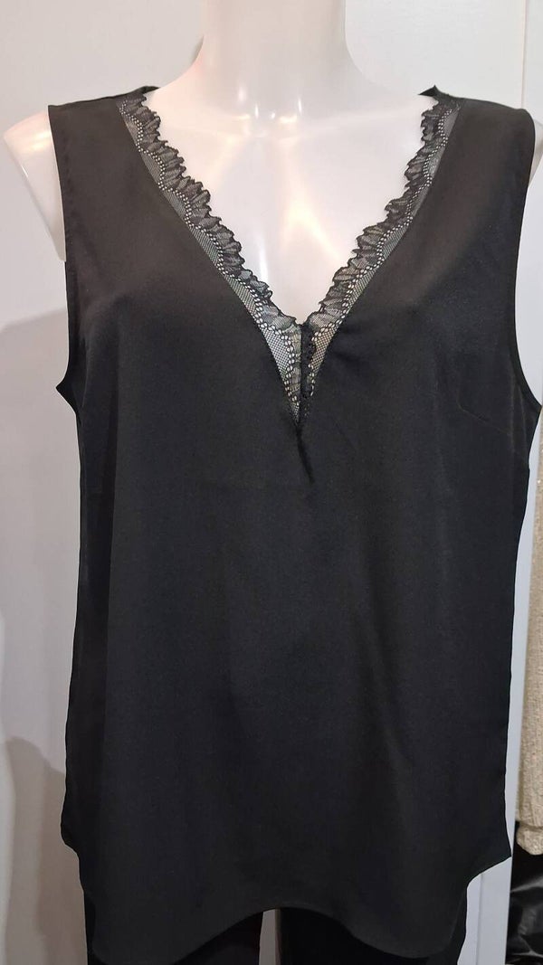 HMH3 Débardeur noir Kiabi L