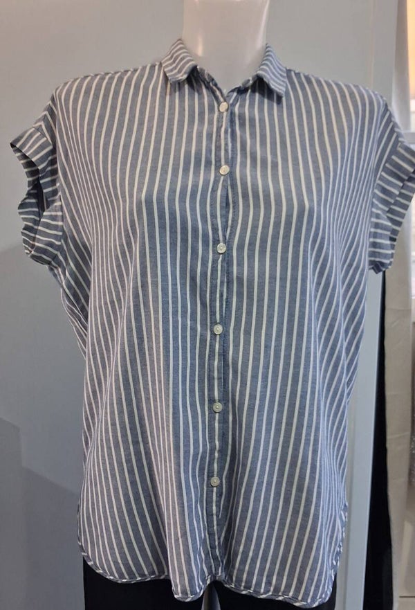 HMH12 Chemisier à rayures femme S